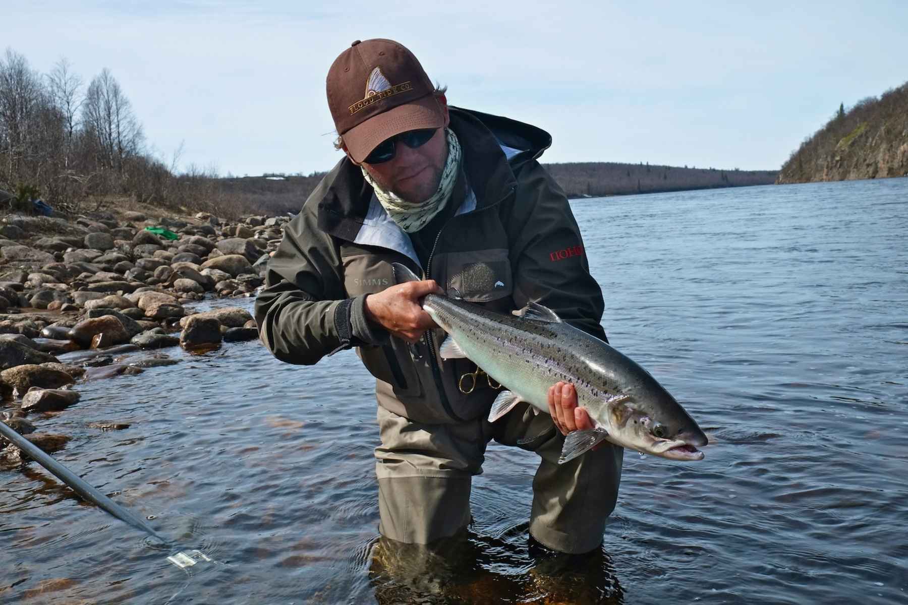 Russia's Ponoi River: Lights Out Atlantic Salmon Fishing