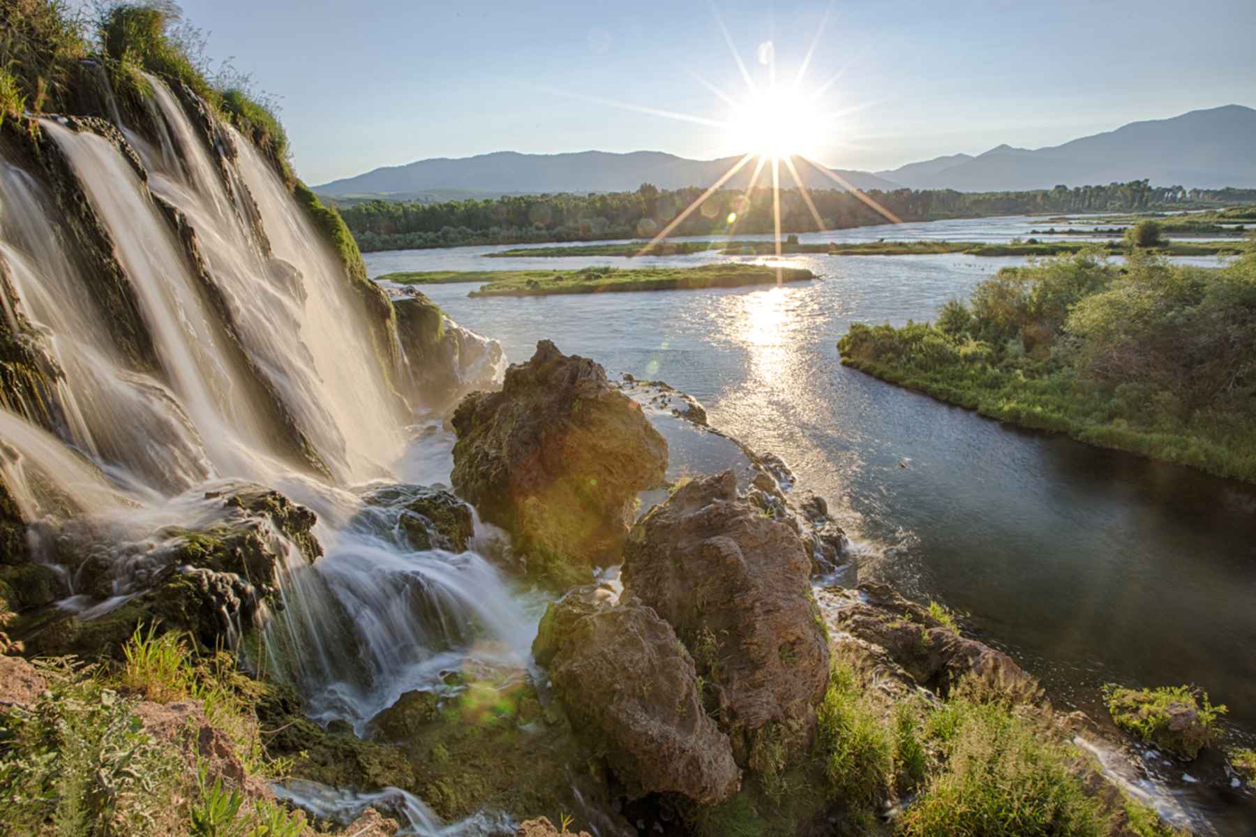 Acquired with LWCF funding: the Upper Snake/South Fork Snake River Special Recreation Management Area, in Idaho—43,000 acres that contain the largest population of the critically-endangered Yellowstone cutthroat trout outside of Yellowstone National Park (photo: BLM). South Fork Snake River Special Recreation Management Area