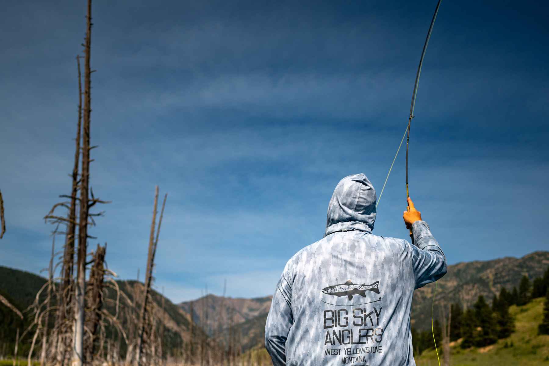 Giving fish the finger: An alternative fly casting grip