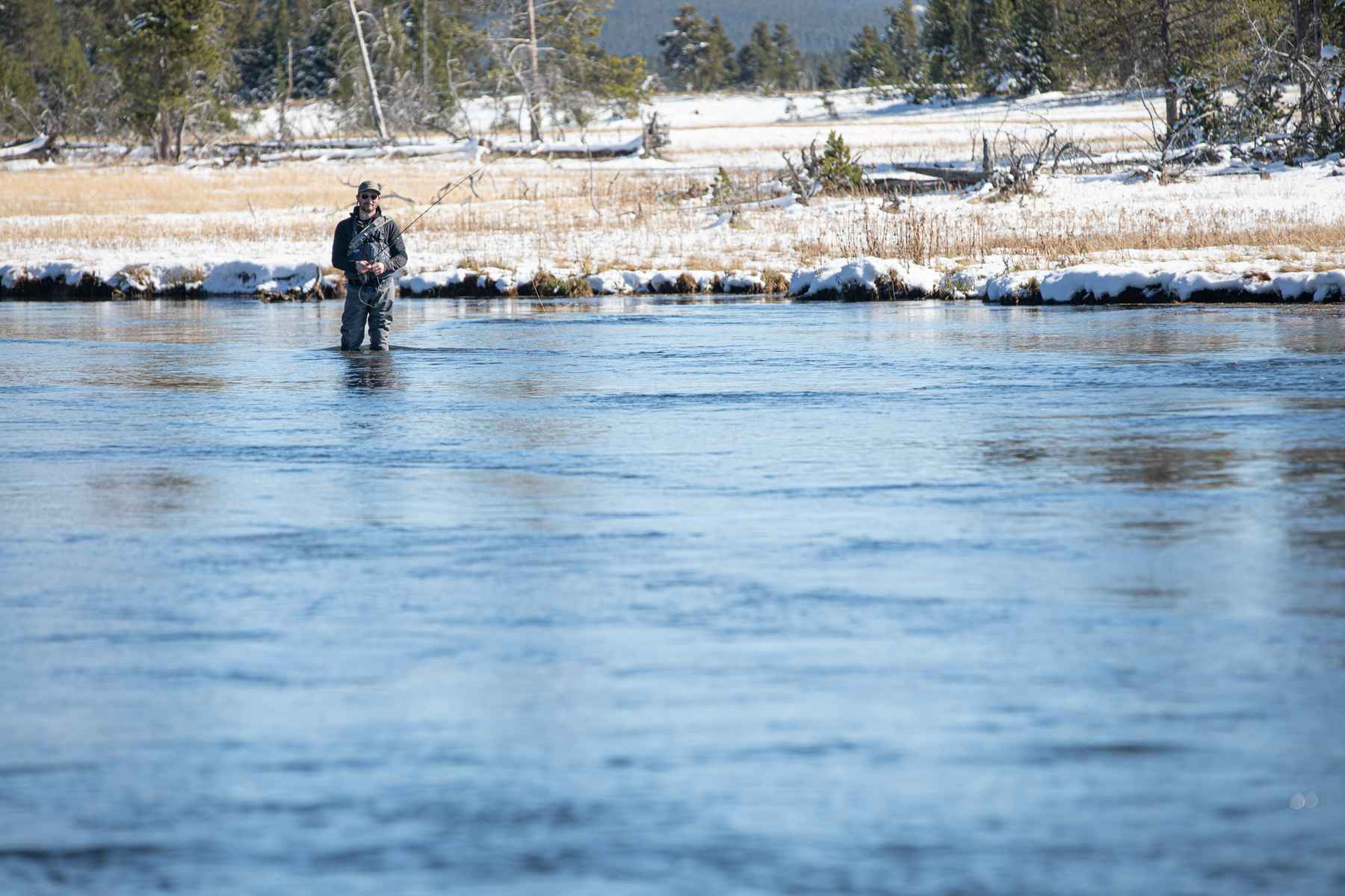 When it comes to a calm fishing day, I'm a bubble head