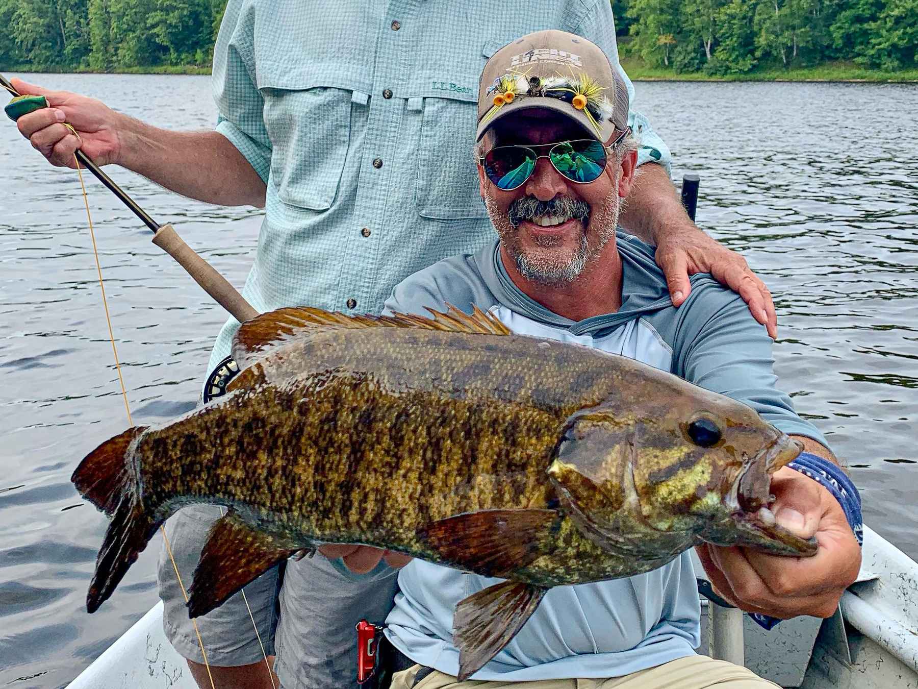 Late summer can offer explosive topwater smallmouth action