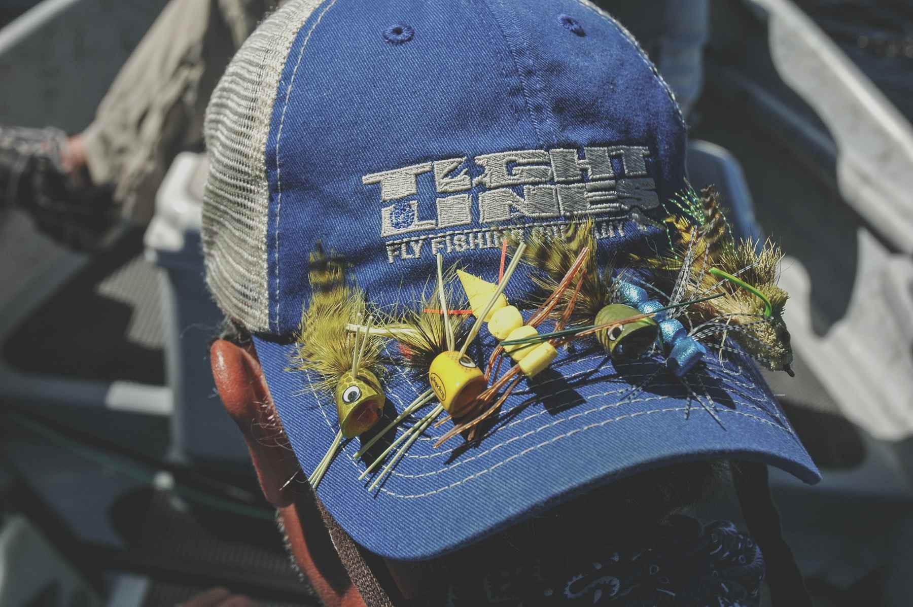 fishing hat - bass poppers