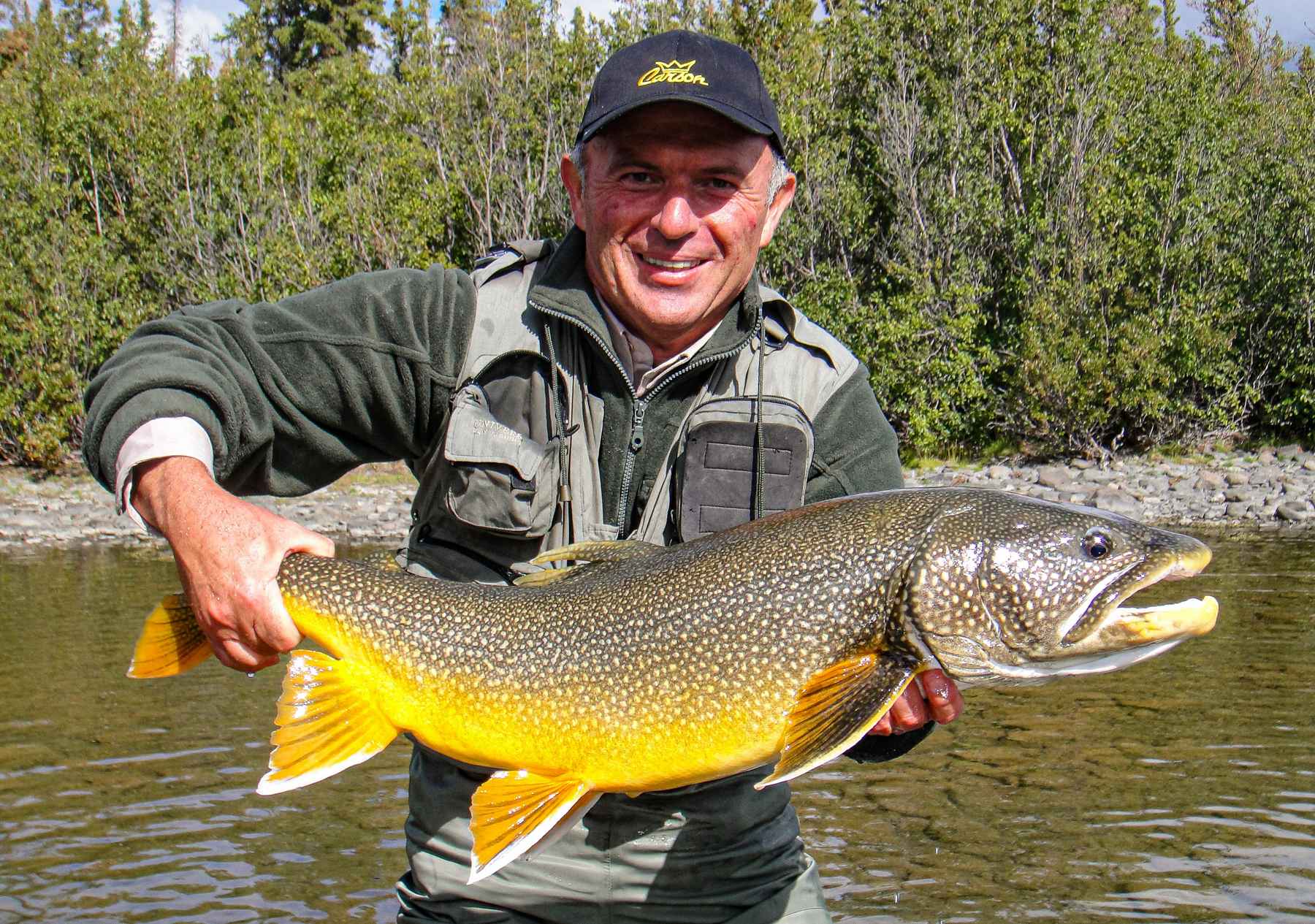 Fly fishing the Yukon for lake trout, pike, grayling and more