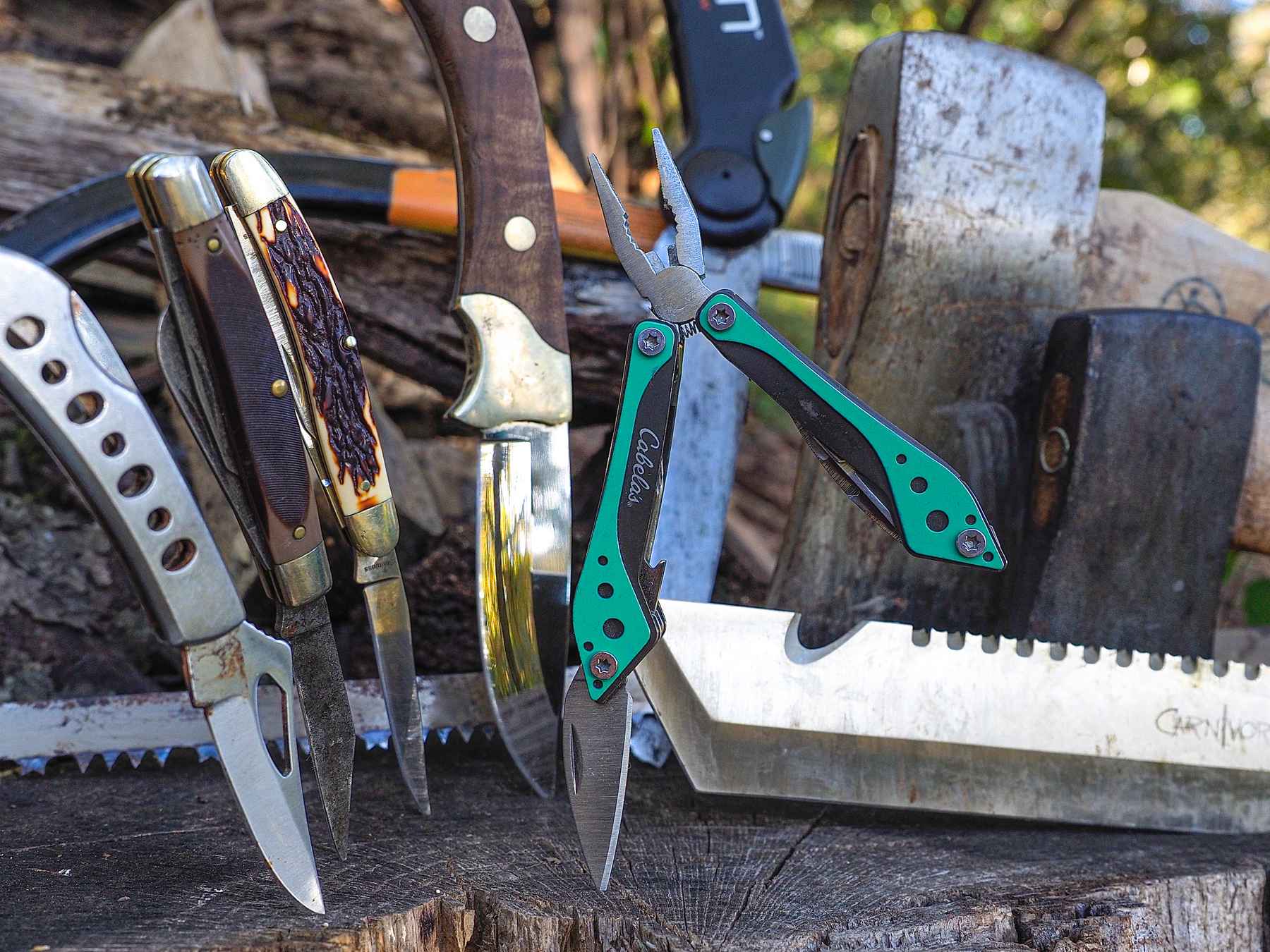 The basics of cutting tools: Pocket knives, fixed blades, hatchets, axes,  machetes, saws and more
