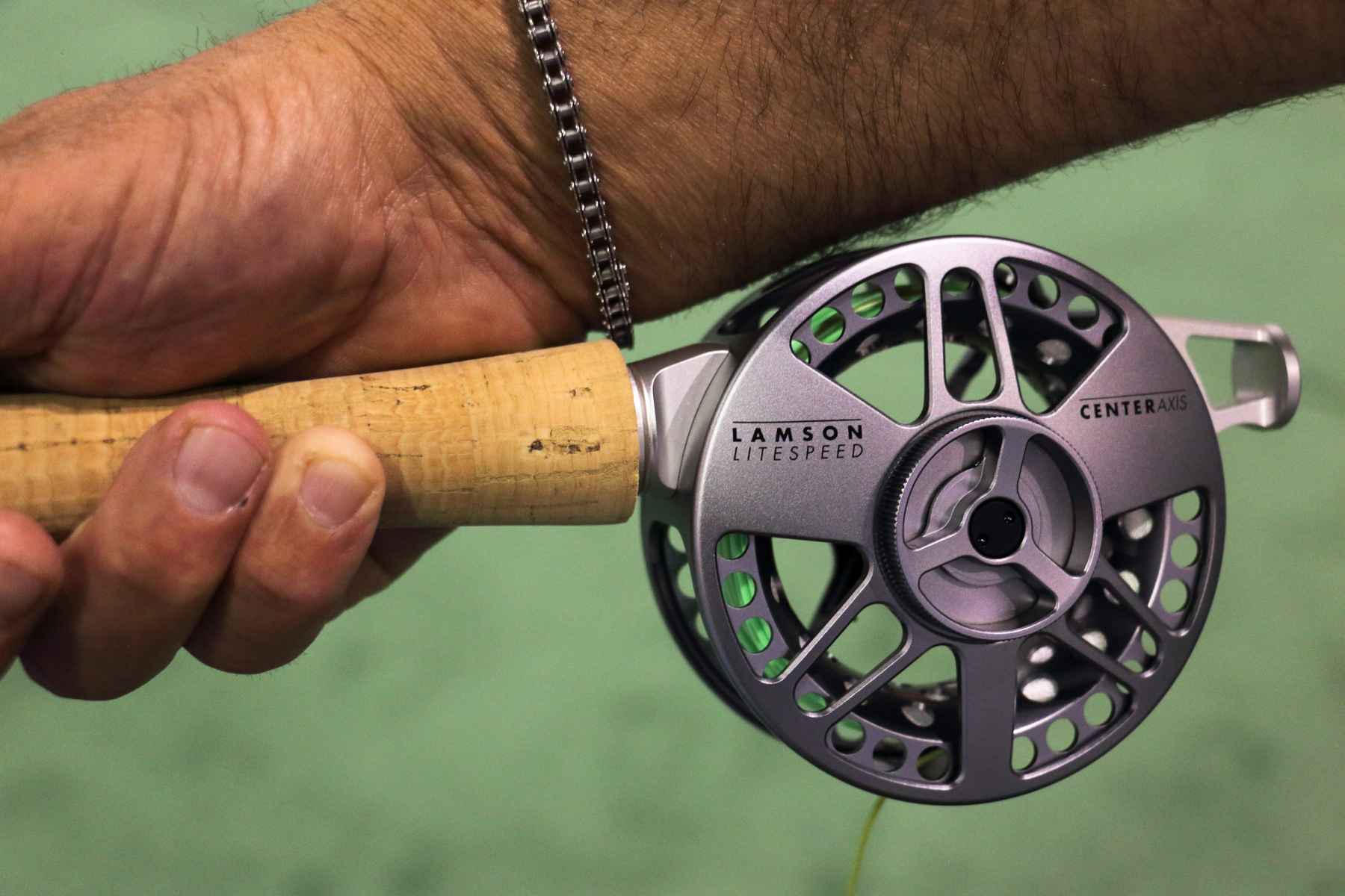 center axis fly rod