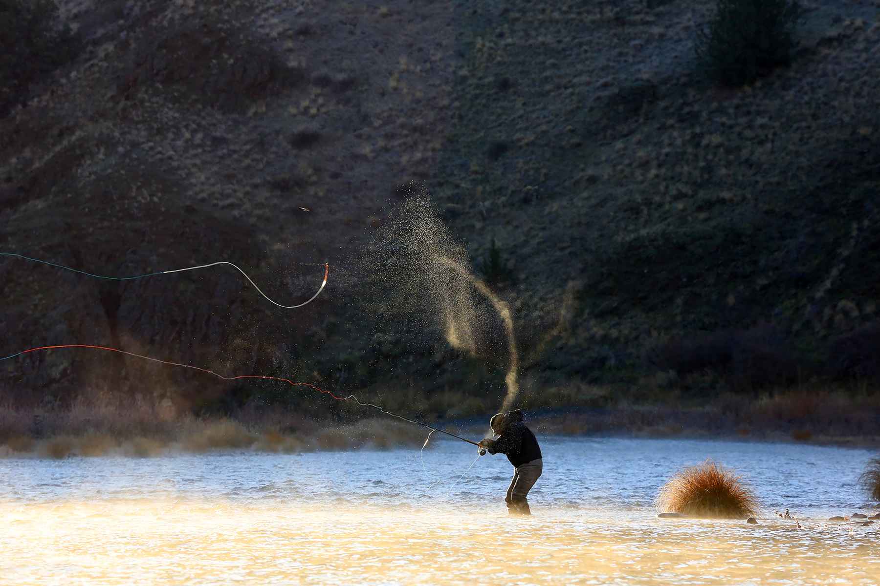 Fly fishing and wind: What to do when it blows