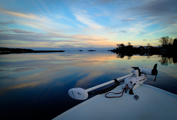 Skiff on the Intercoastal Skiff on the Intercoastal