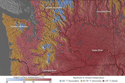 By 2080 - Climate Change to Add New Habitat Threats for Pacific NW Salmon By 2080 - Climate Change to Add New Habitat Threats for Pacific NW Salmon