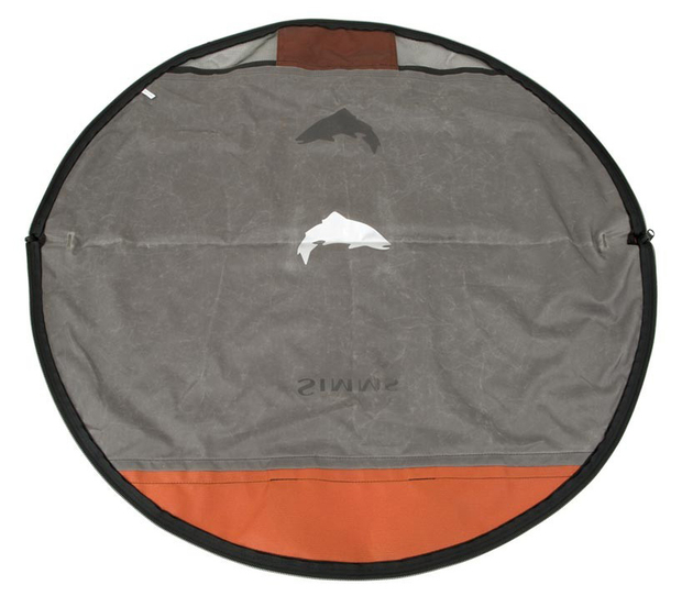 I double as an excellent streamside changing mat. Simms Taco Bag Open