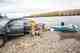 Prepping rods and boats for day one on Rio Limay (photo: Chad Shmukler). Rio Limay Patagonia Argentina
