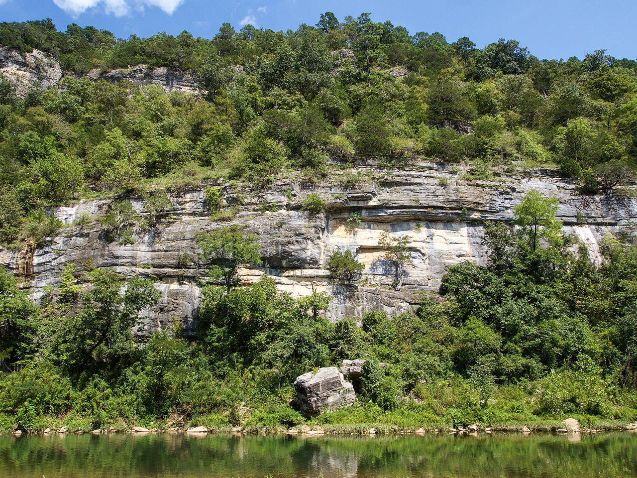 The Buffalo River (photo: Johnny Carrol Sain). Buffalo River Arkansas