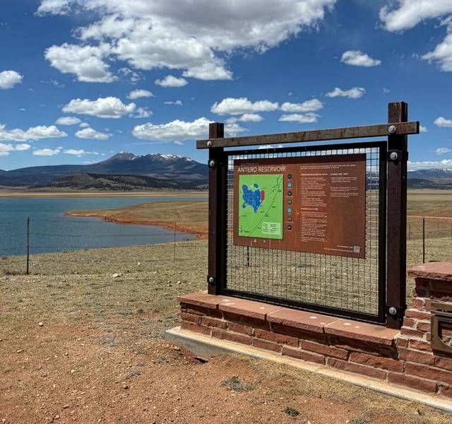Antero Reservoir in Colorado