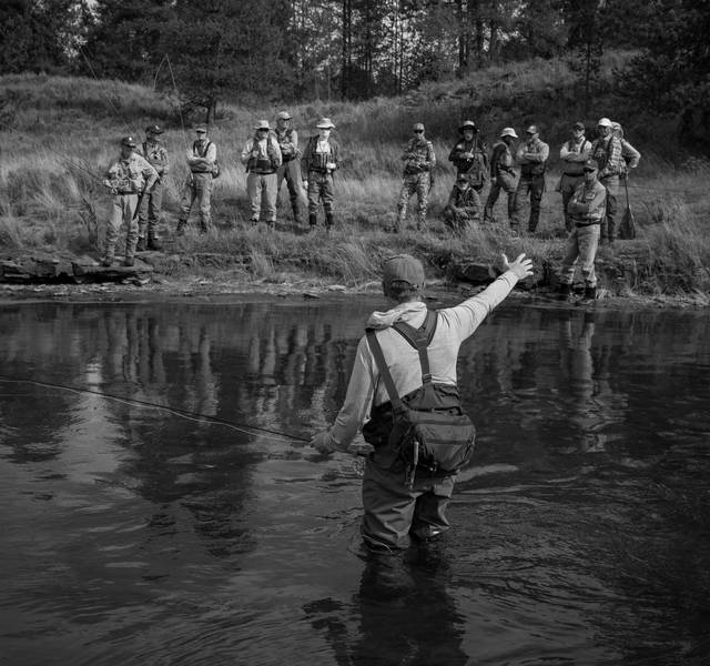 school of trout class session