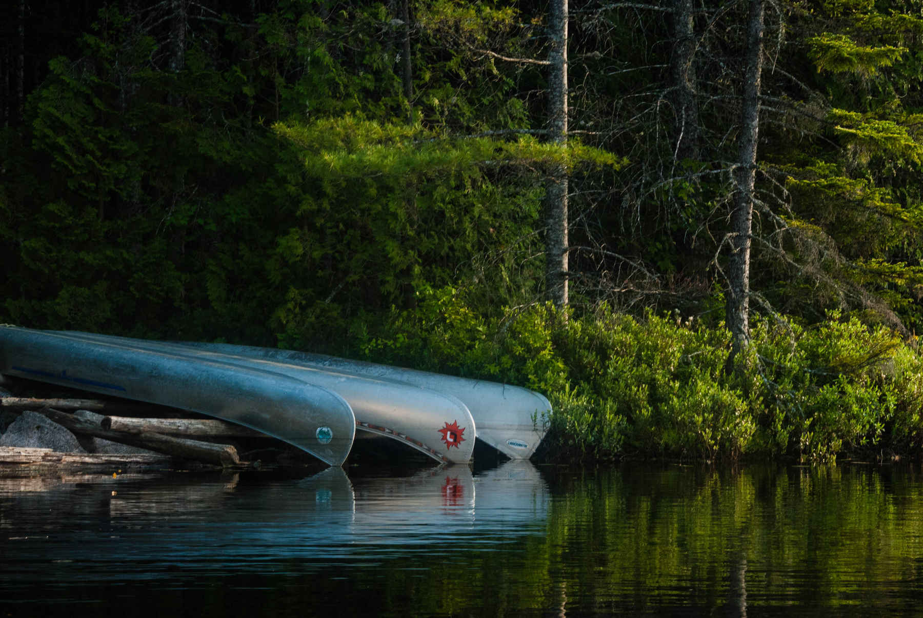 Photo: Matthew Reilly Maine old town canoes
