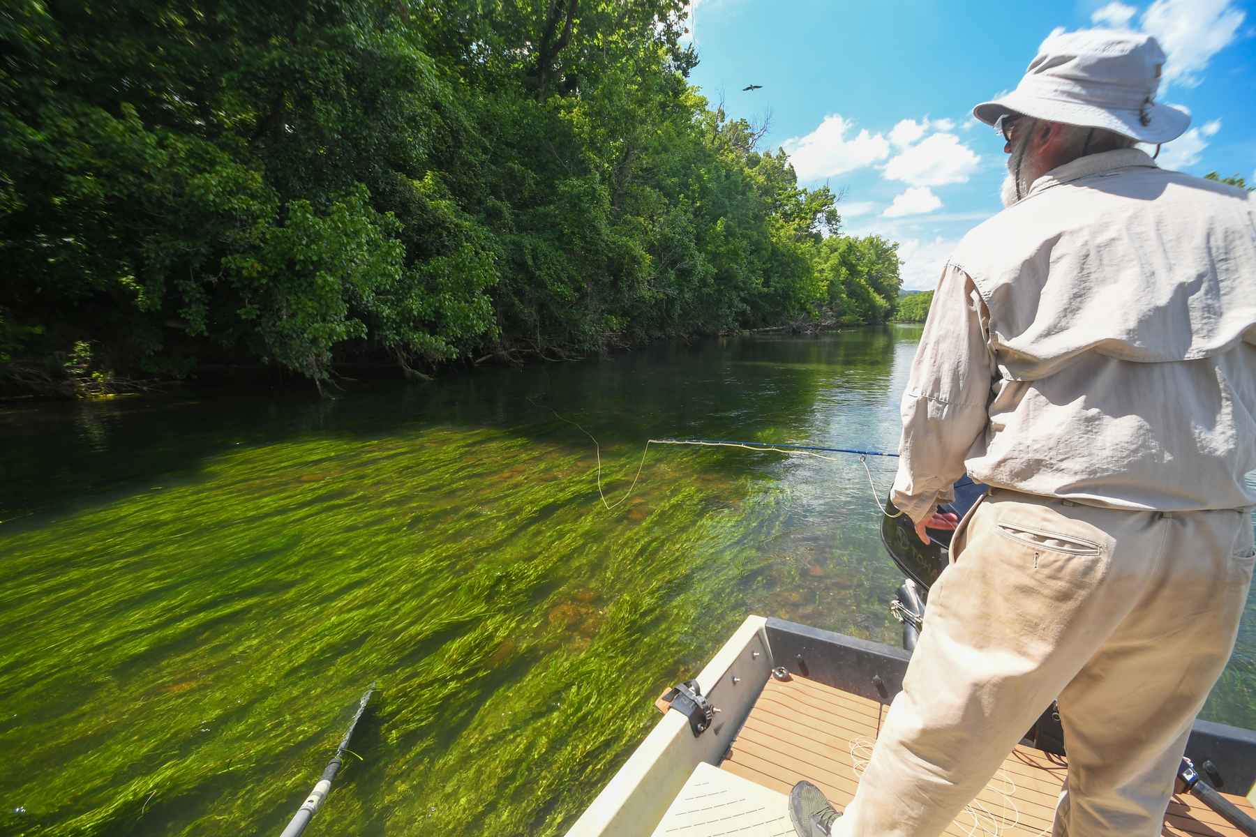 Photo: Matt Reilly smallmouth bass fly fishing