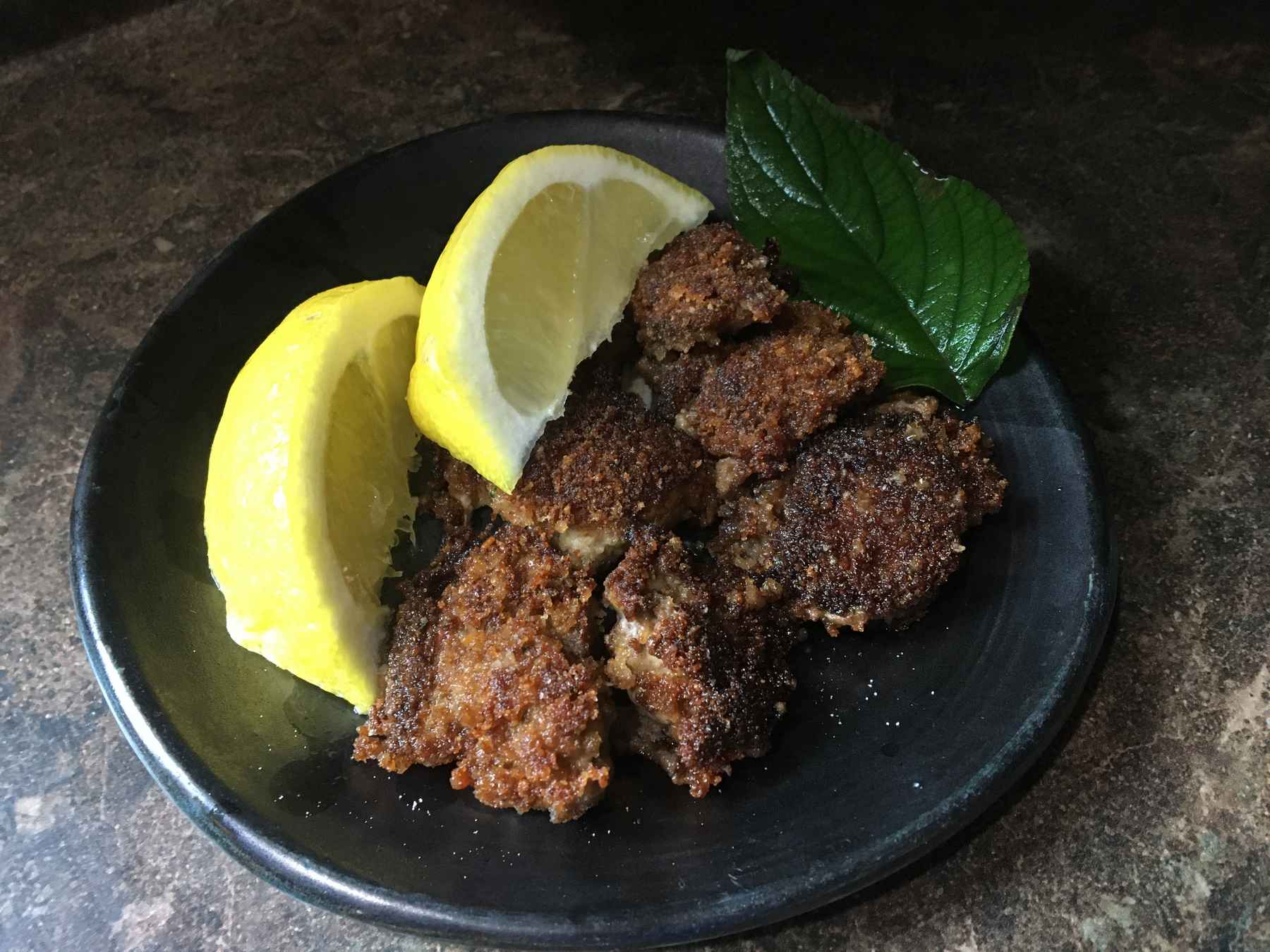 fried whitefish livers