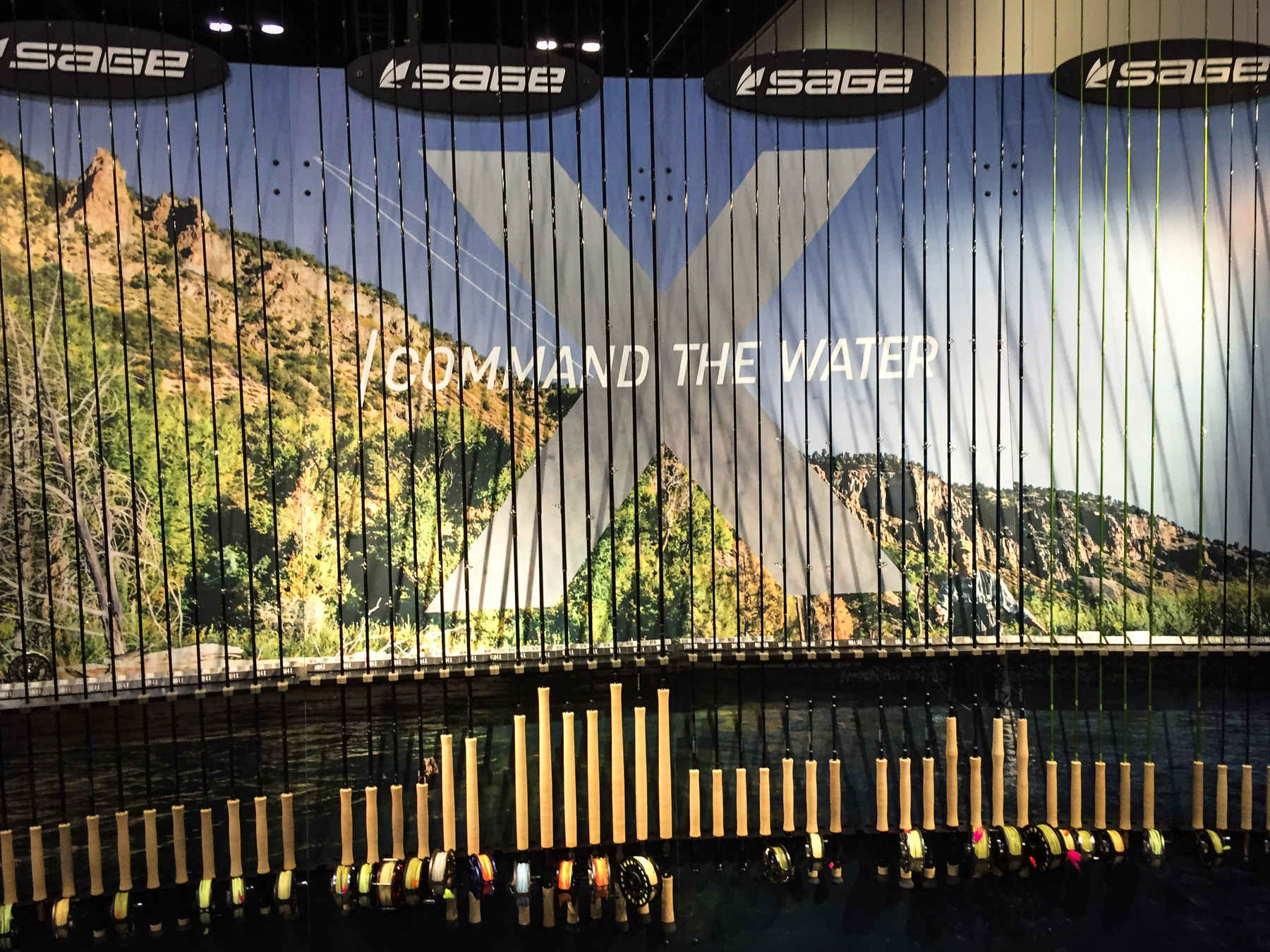 Sage X fly rod