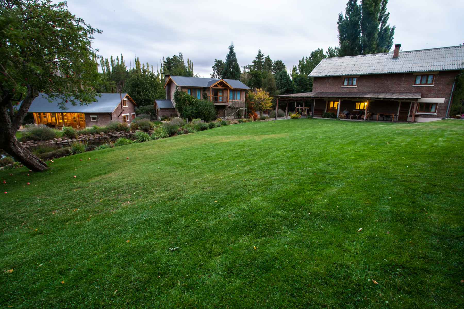 Overlooking the main grounds at Estancia Huechahue (photo: Chad Shmukler). Patagonia - Estancia Huechahue