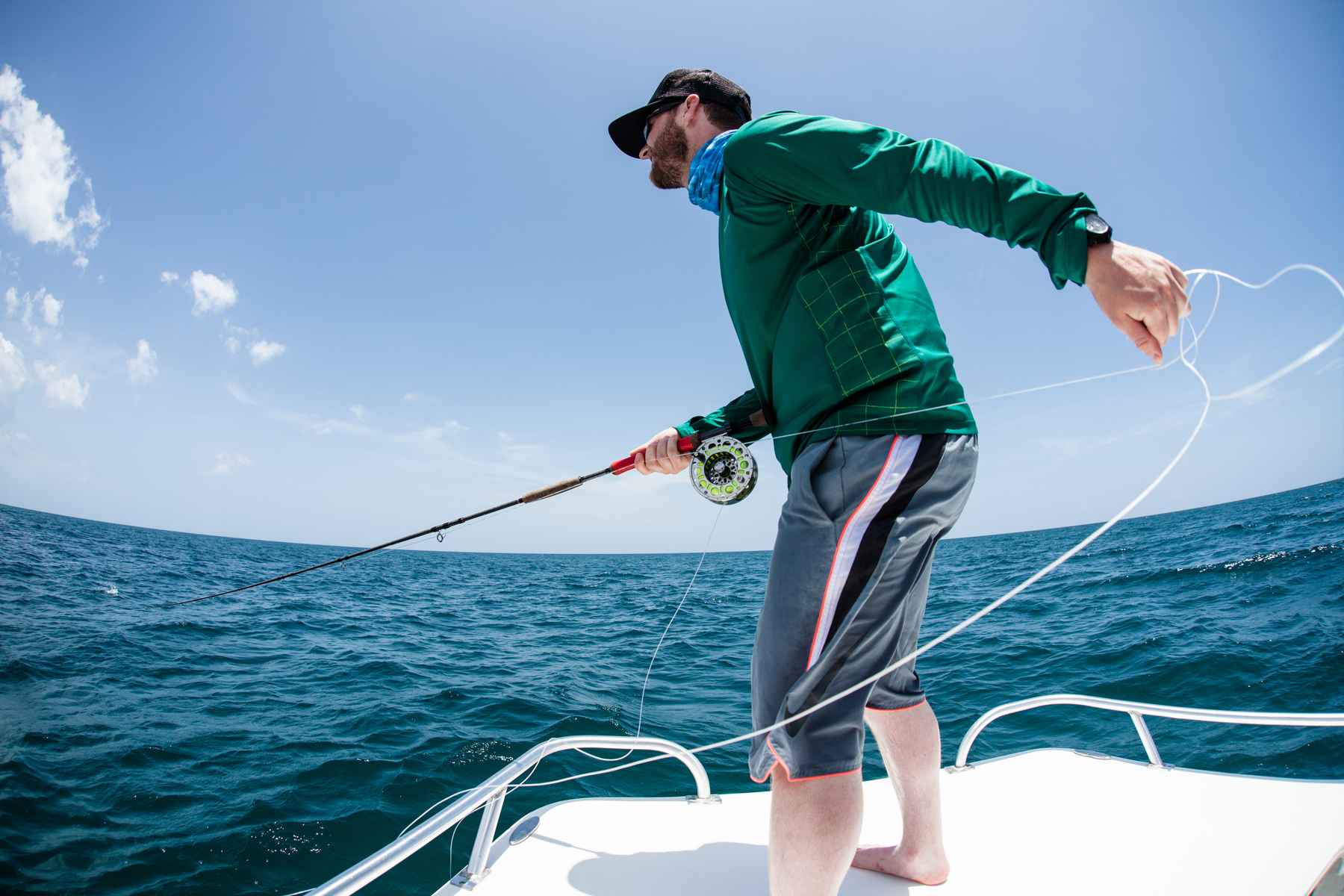 blue water fly fishing