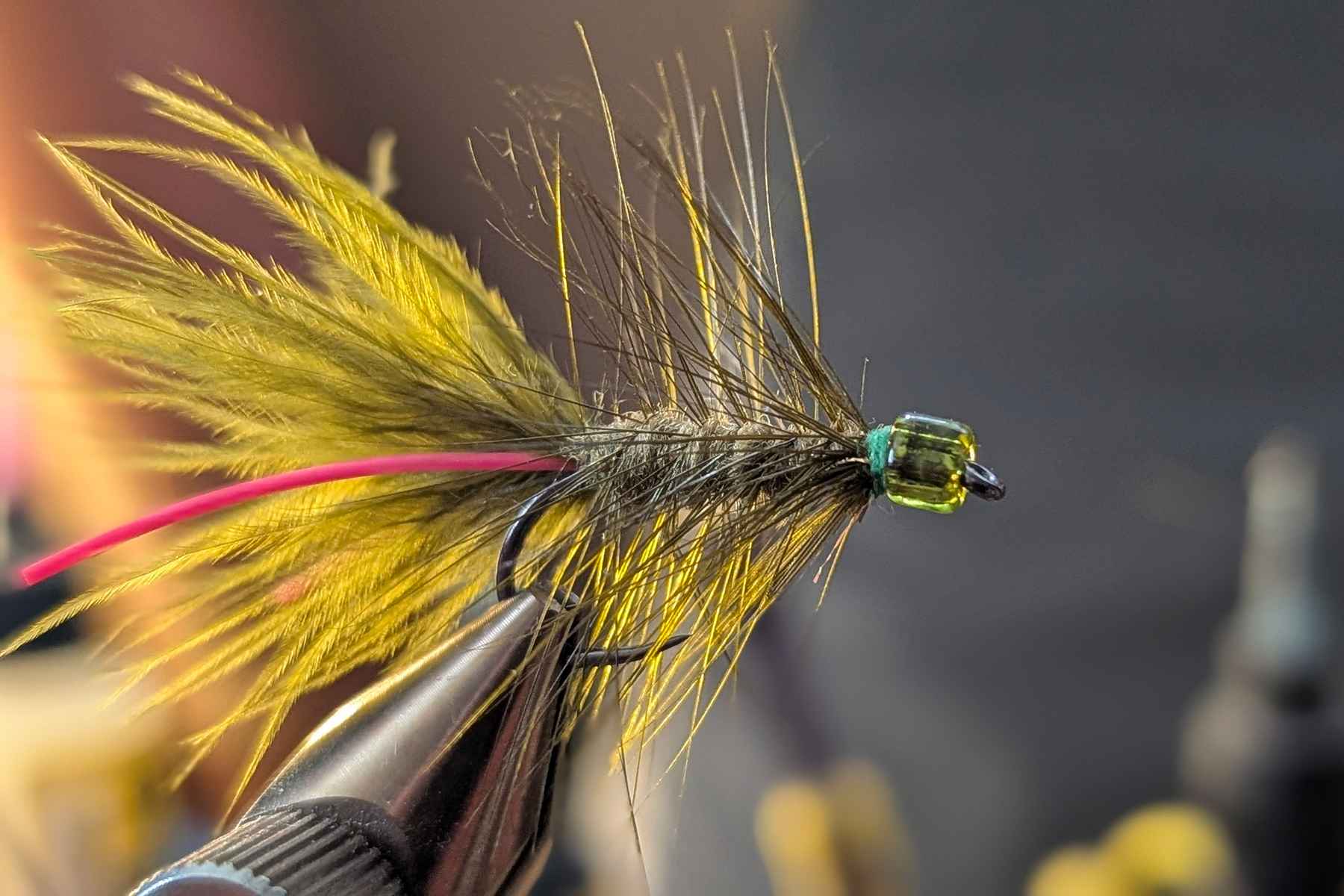 The Carp Crawler fly (photo: Chris Hunt). carp crawler fly