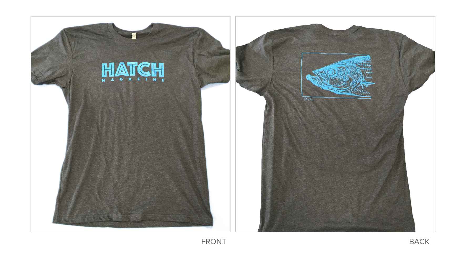 Hatch Magazine Paul Puckett Tee - Striper