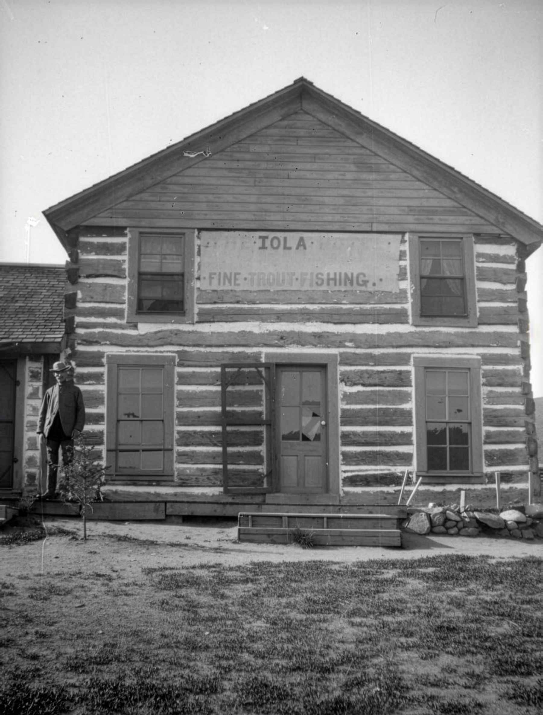 Iola was home to several fishing resorts and lodges in the early 1900s. The area might have been the best destination in the West for trophy trout angling (photo: Denver Public Library). Iola was home to several fishing resorts and lodges in the early 1900s. The area might have been the best destination in the West for trophy trout angling