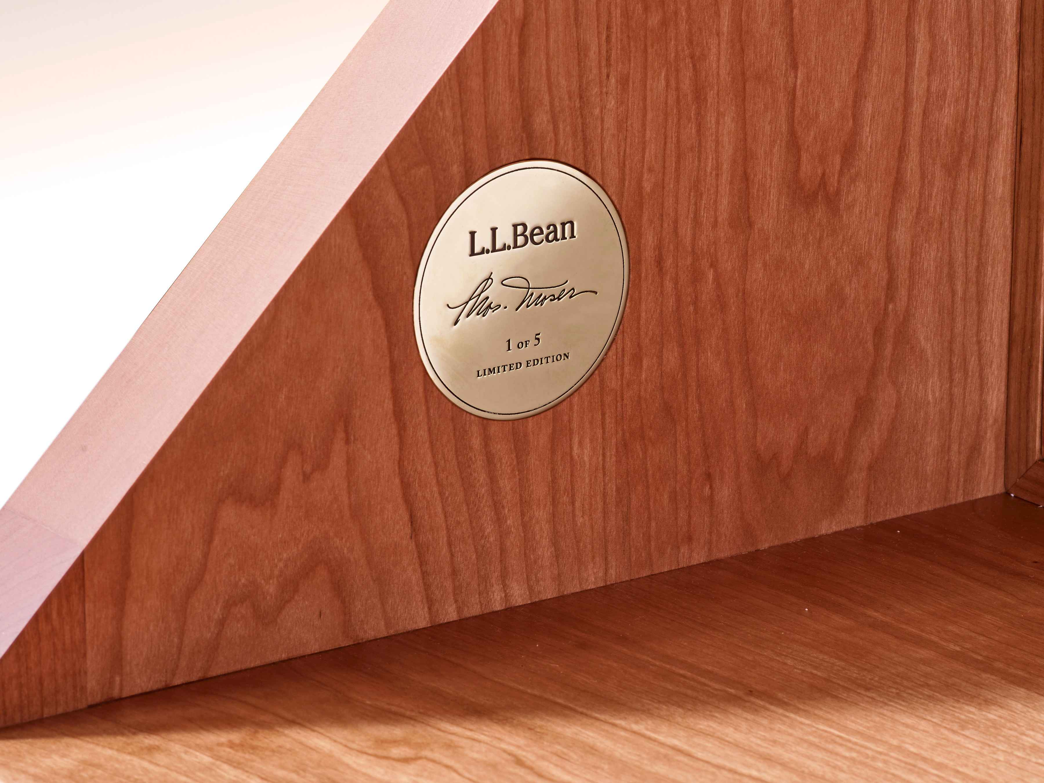 Photo: L.L. Bean L.L. Bean and Thos. Moser Heirloom Fly-Tying Desk