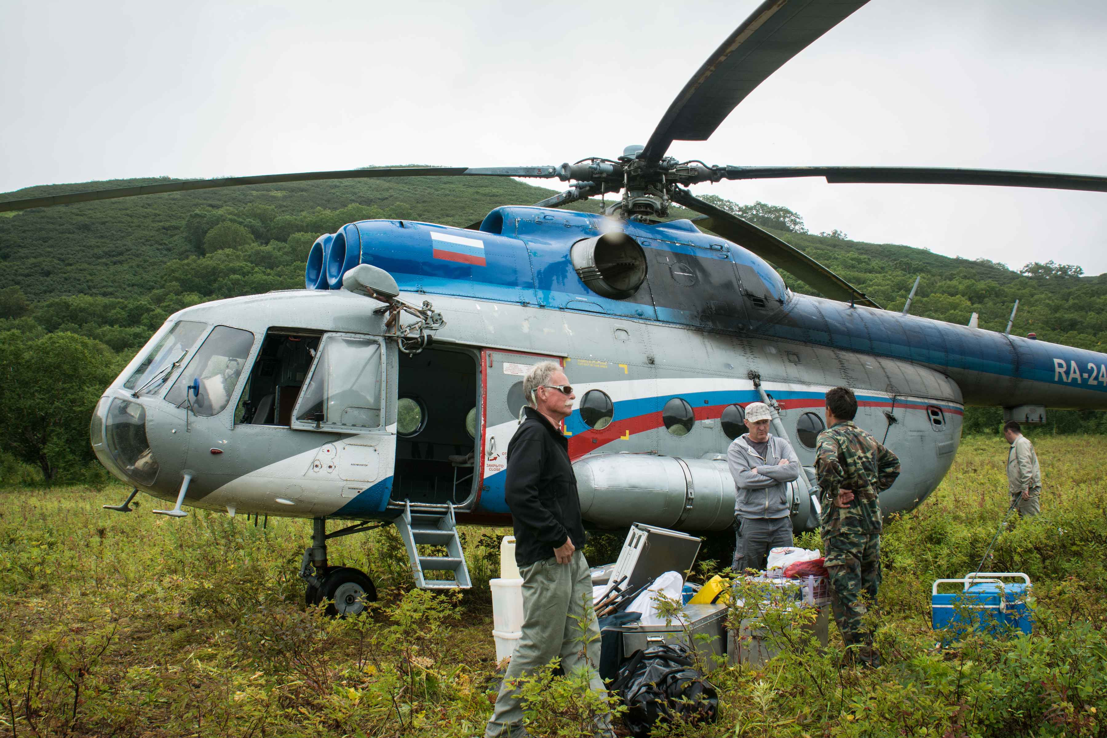 russian mi-8 helictoper