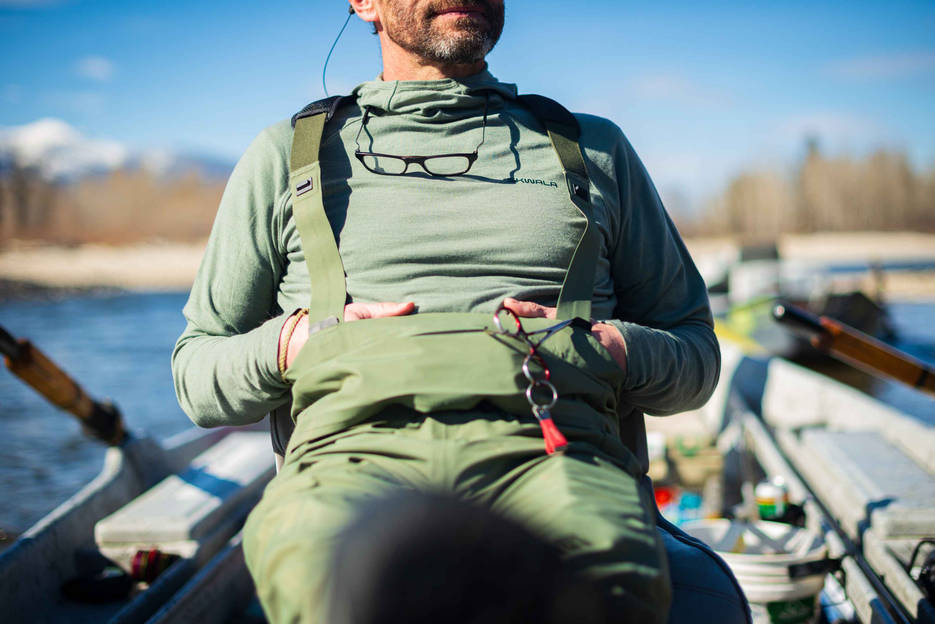 Photo: Skwala Fishing. Skwala thermo 150 hoody
