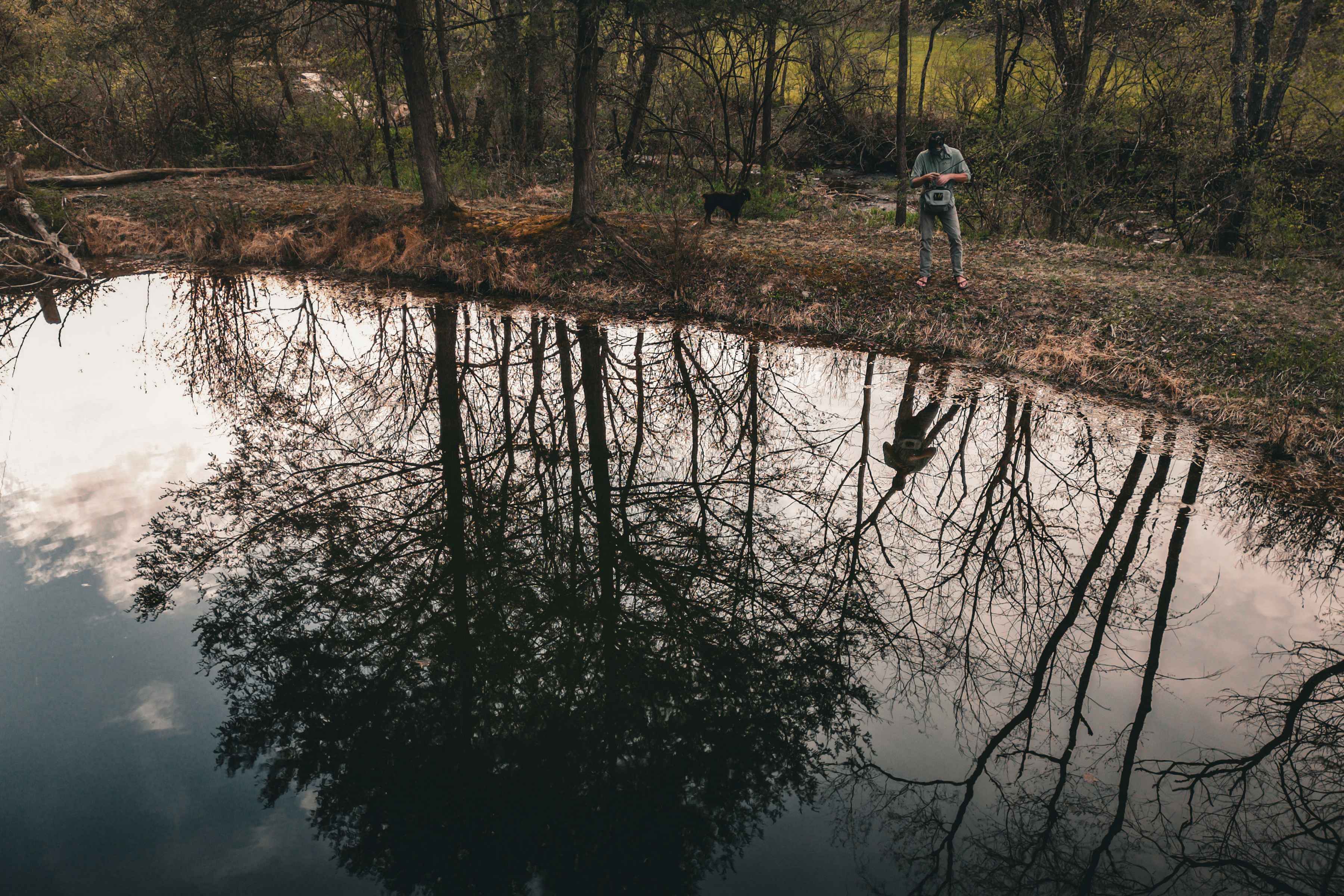 pond fishing for panfish