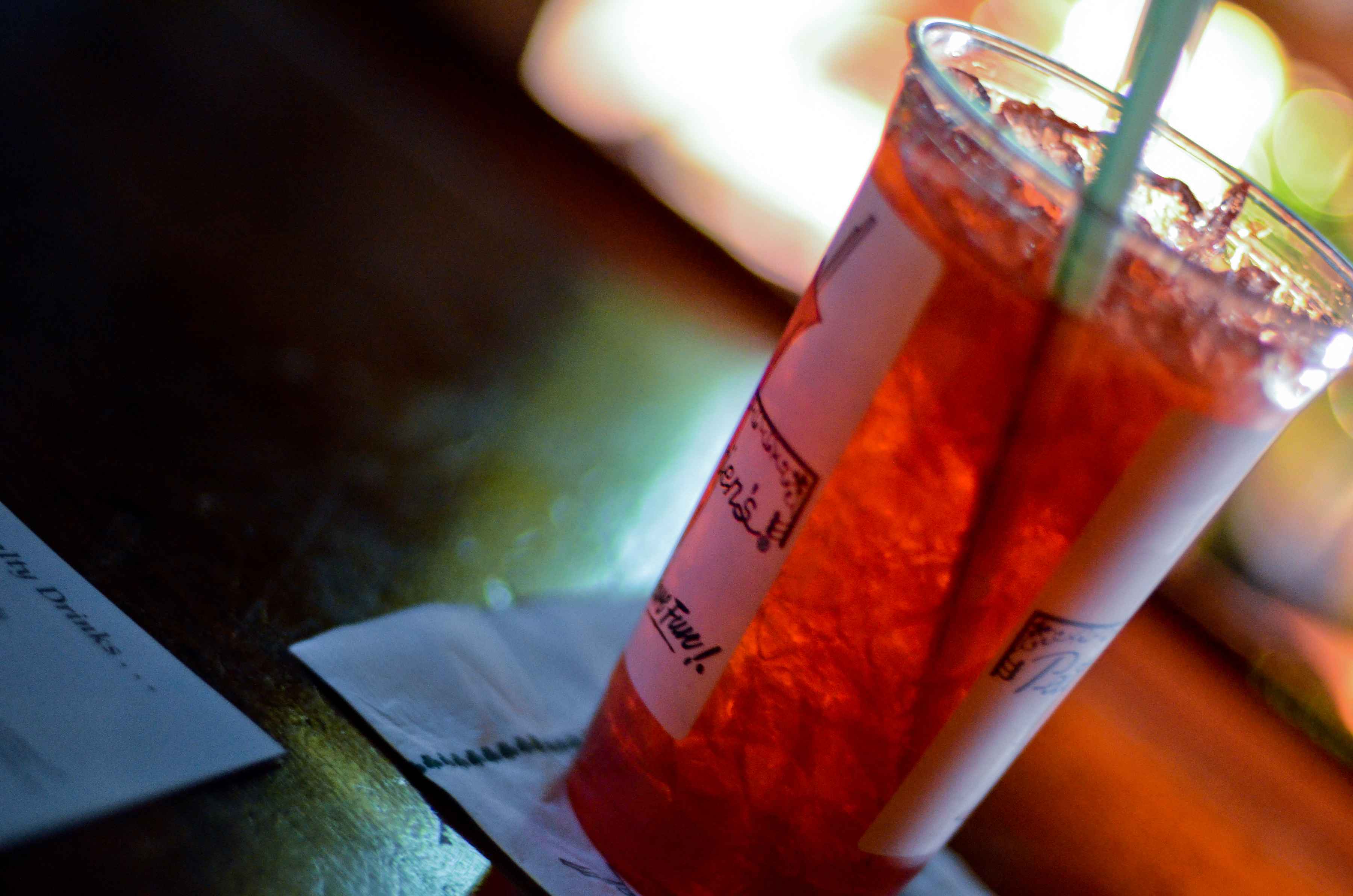Hurricane at Pat O'Brien's - Bourbon Street - New Orleans