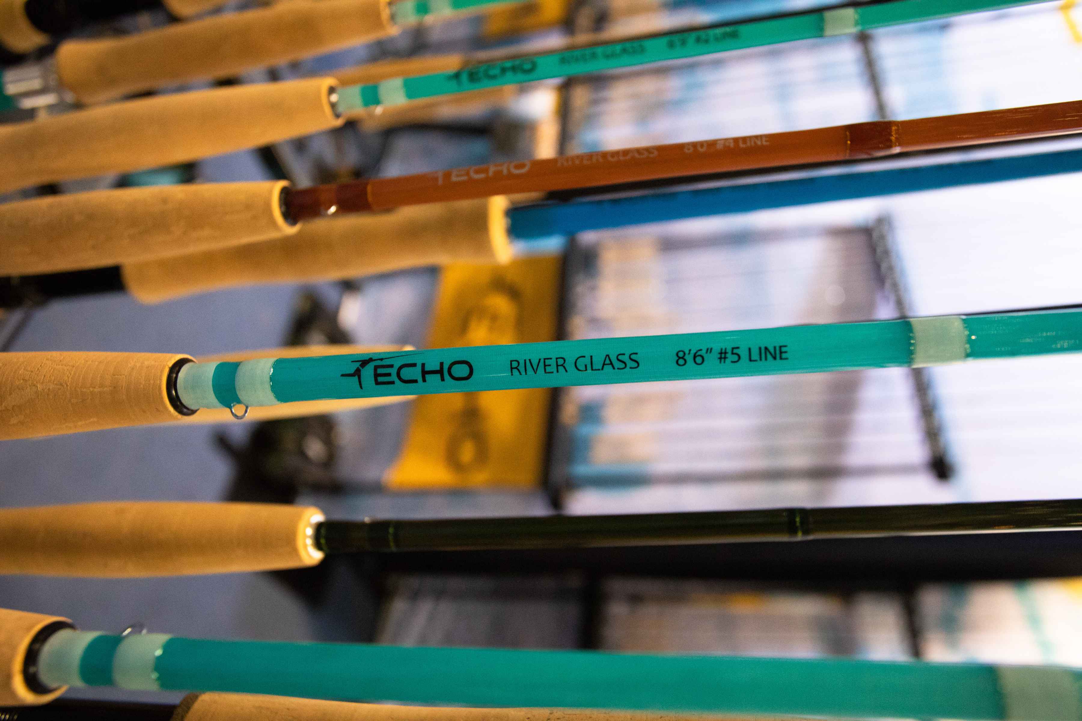 ECHO River Glass fly rods