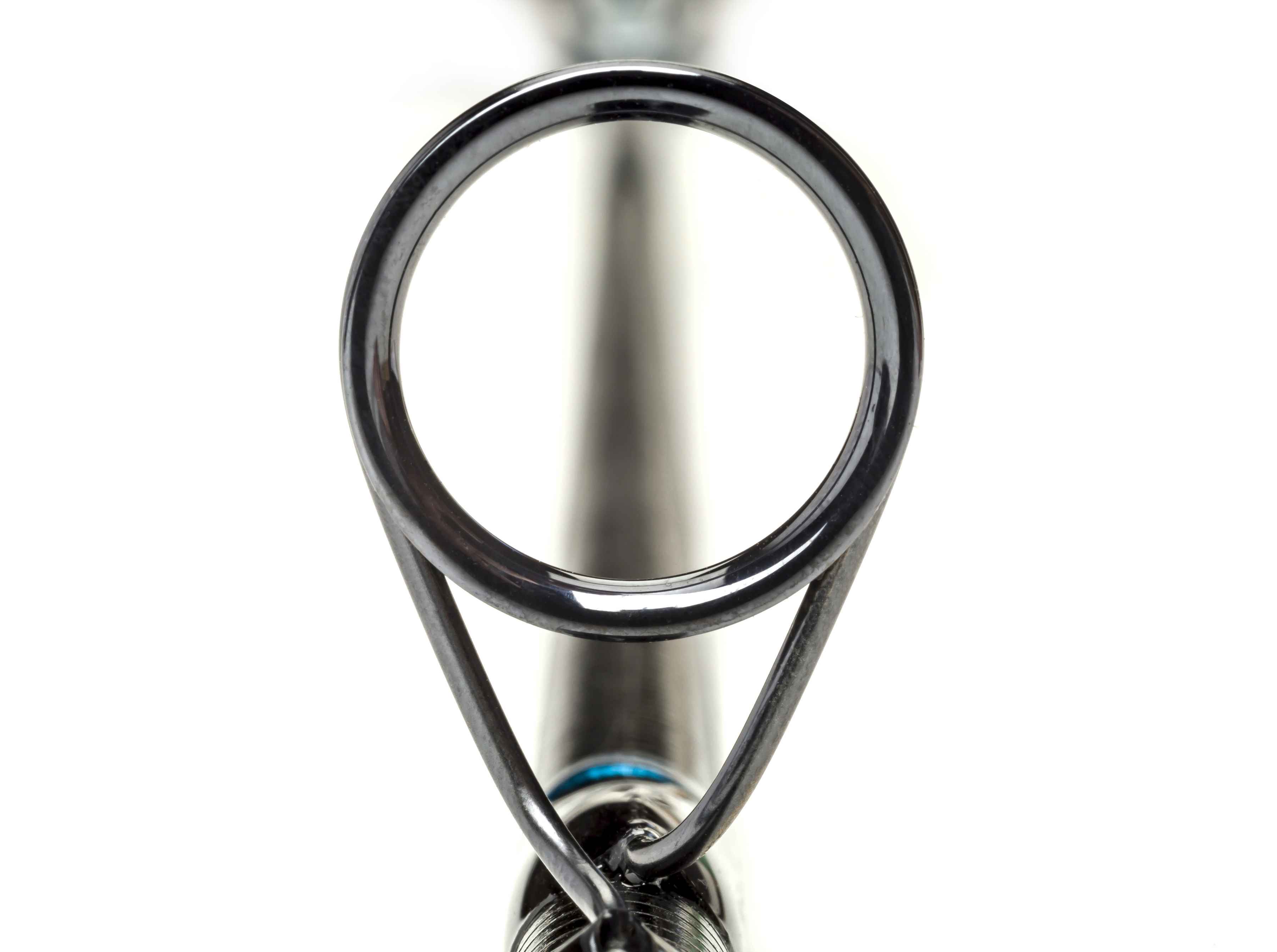 Scott's new Ceracoil stripping guide (photo: Scott Fly Rods). Scott sector fly rod