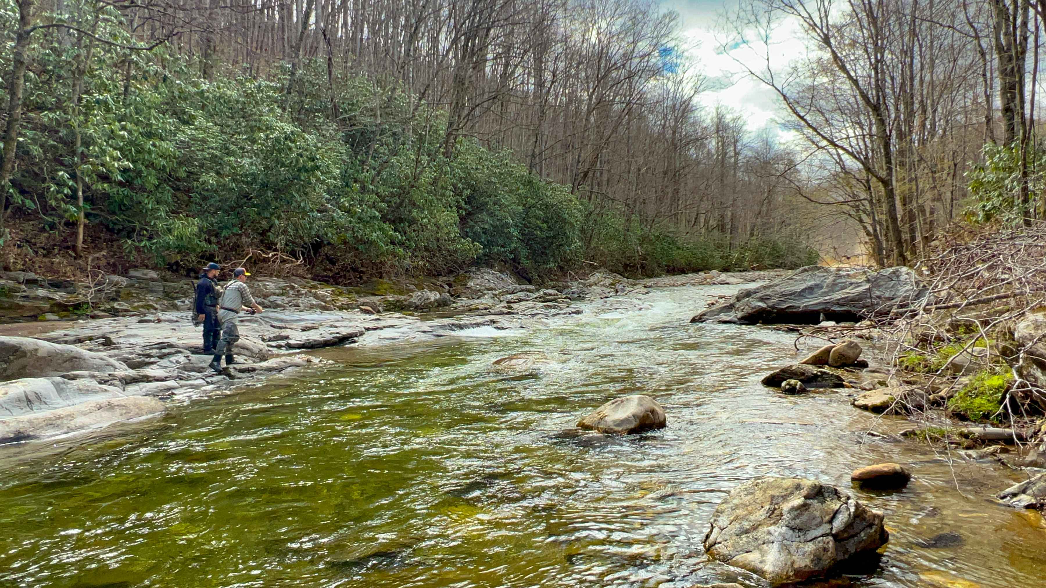 western n.c. fly fishing after hurricane helene