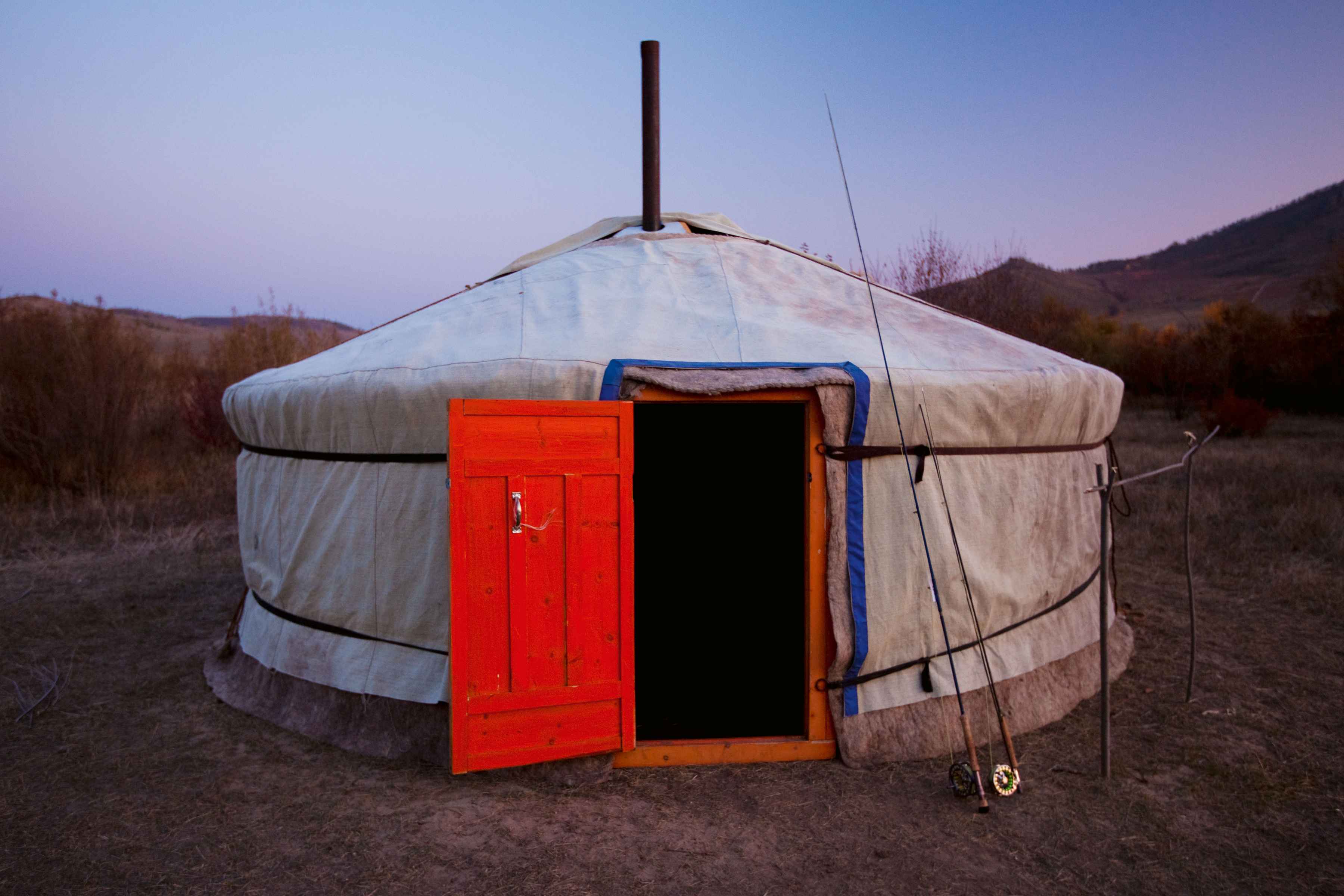mongolian ger - matt harris - fish of a lifetime