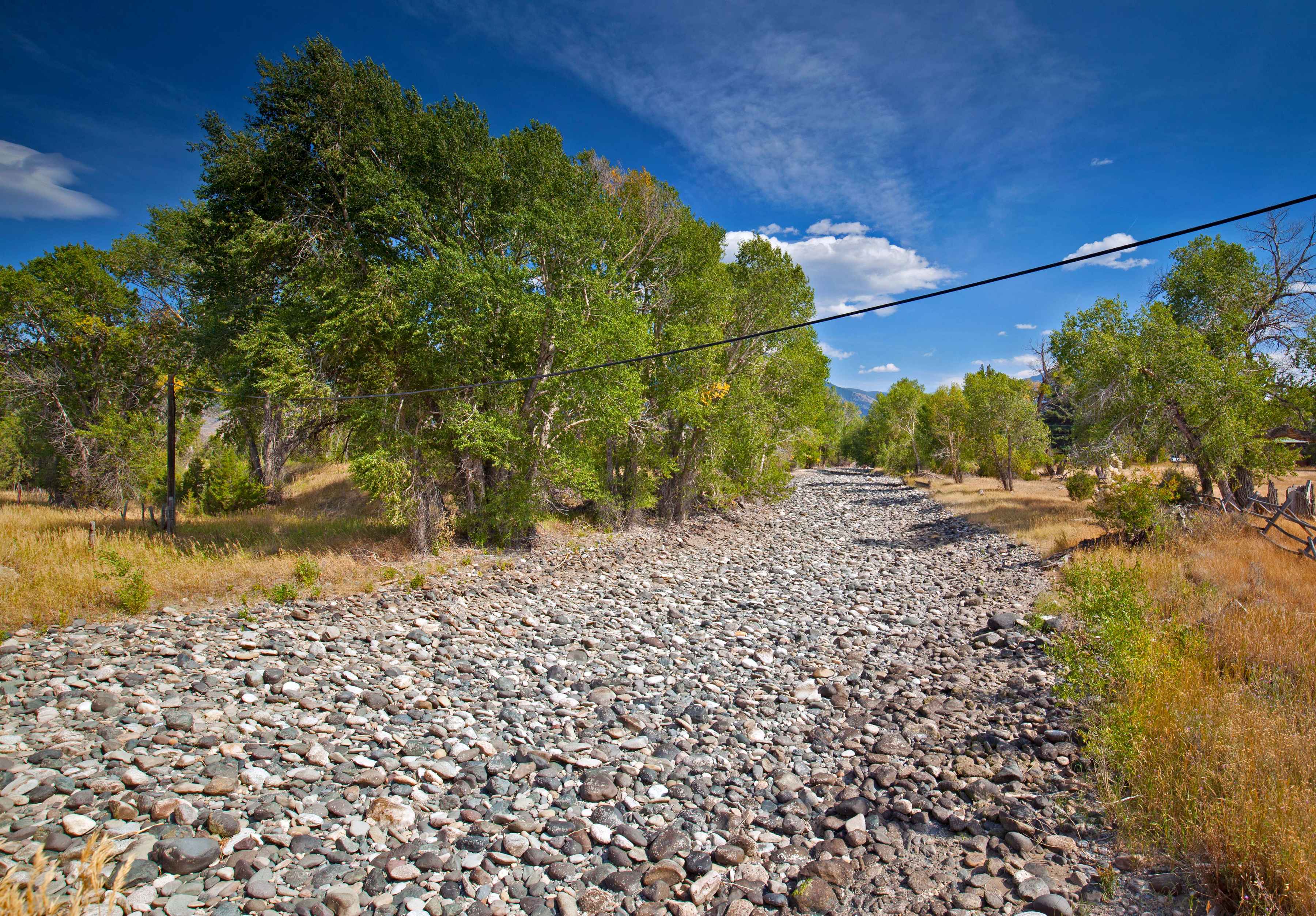 Mill creek - paradise valley - below diversion
