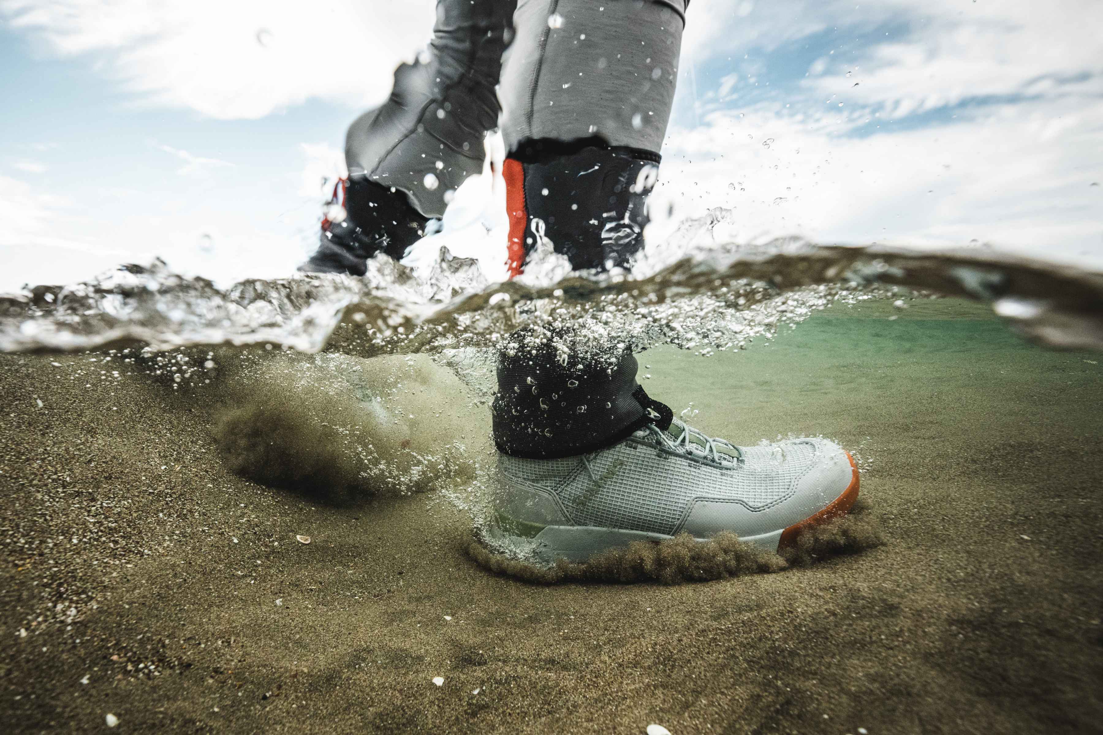 Photo: Darcy Bacha. simms flats sneaker