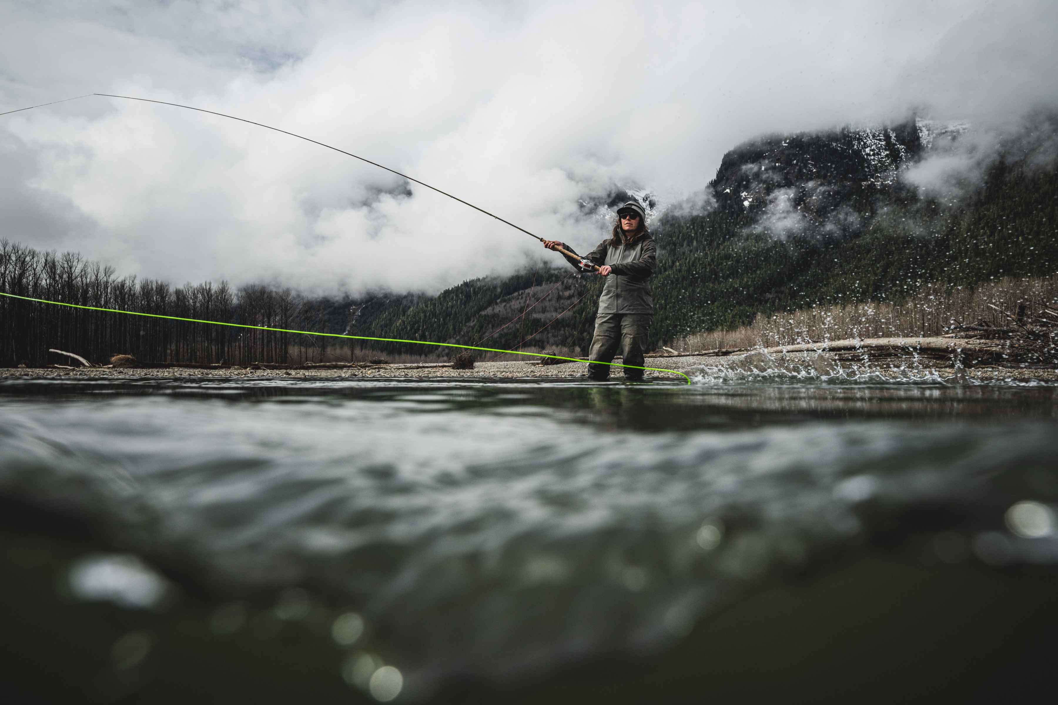 steelhead fishing skeena river british columbia
