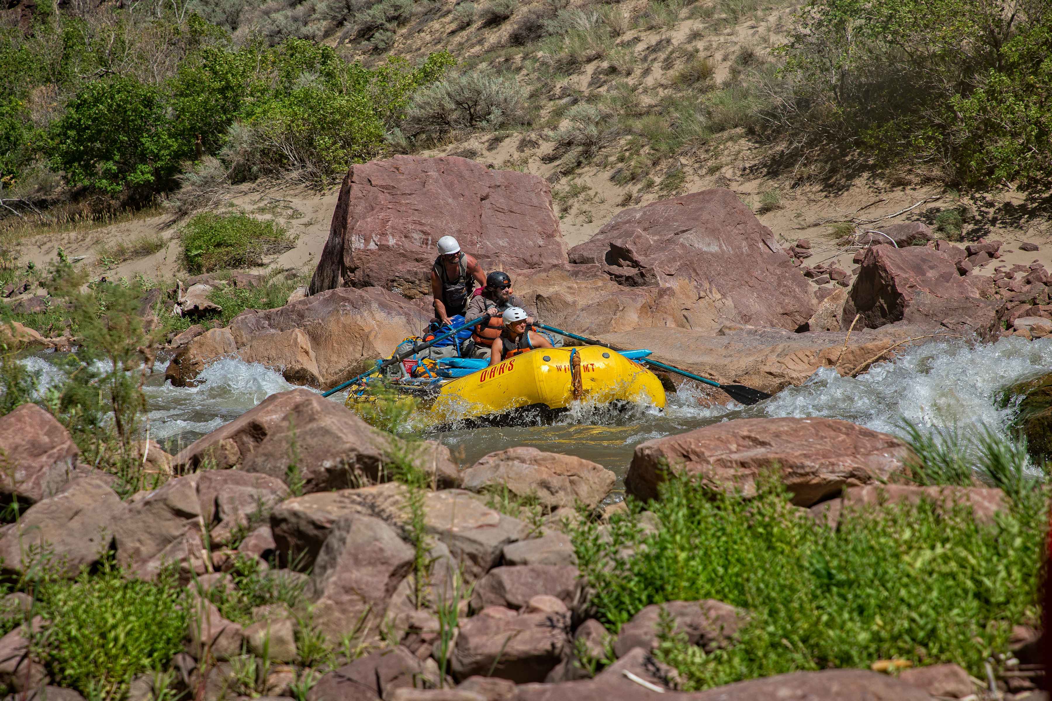 oars whitewater rowing clinic utah