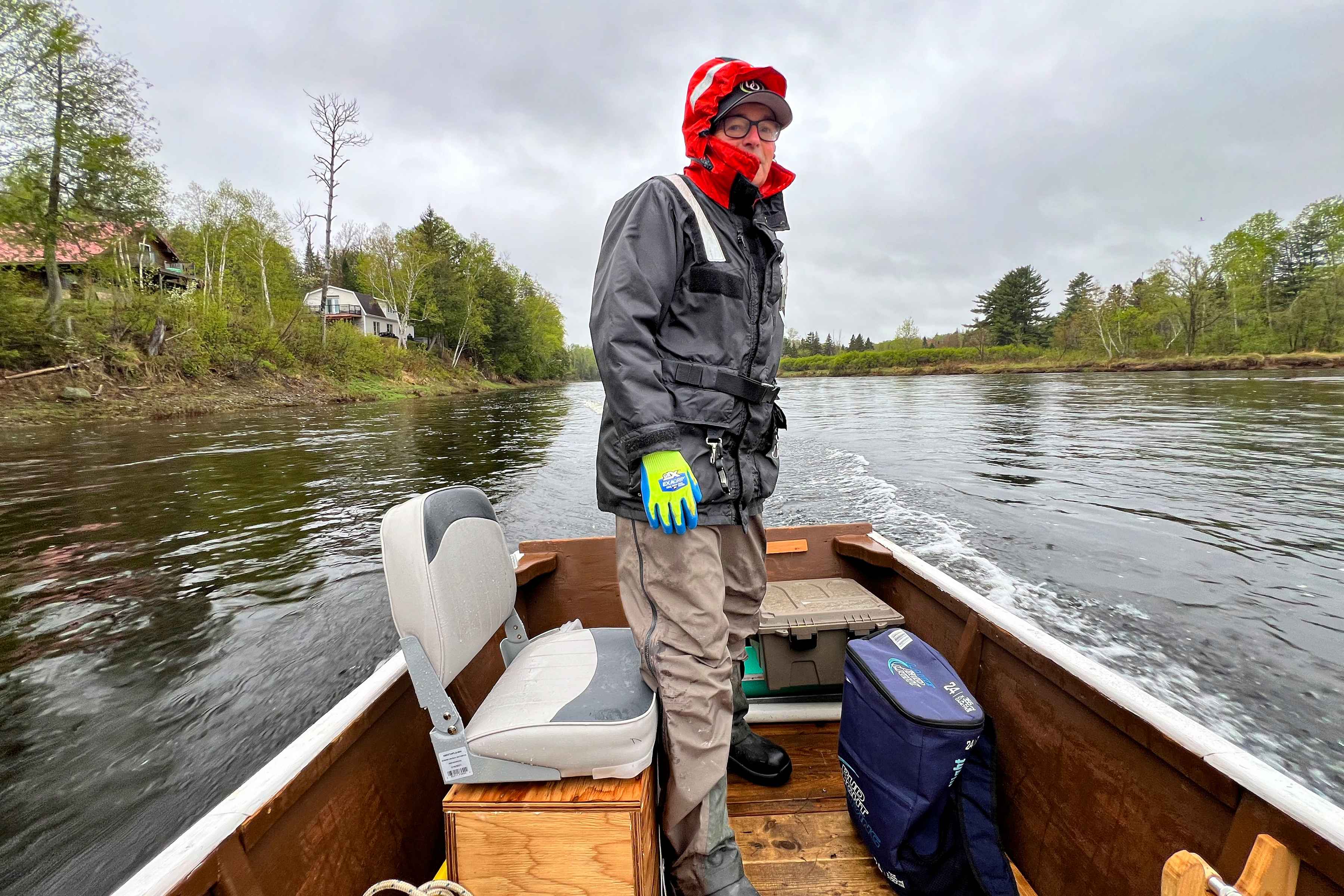 miramichi river salmon and striped bass fishing