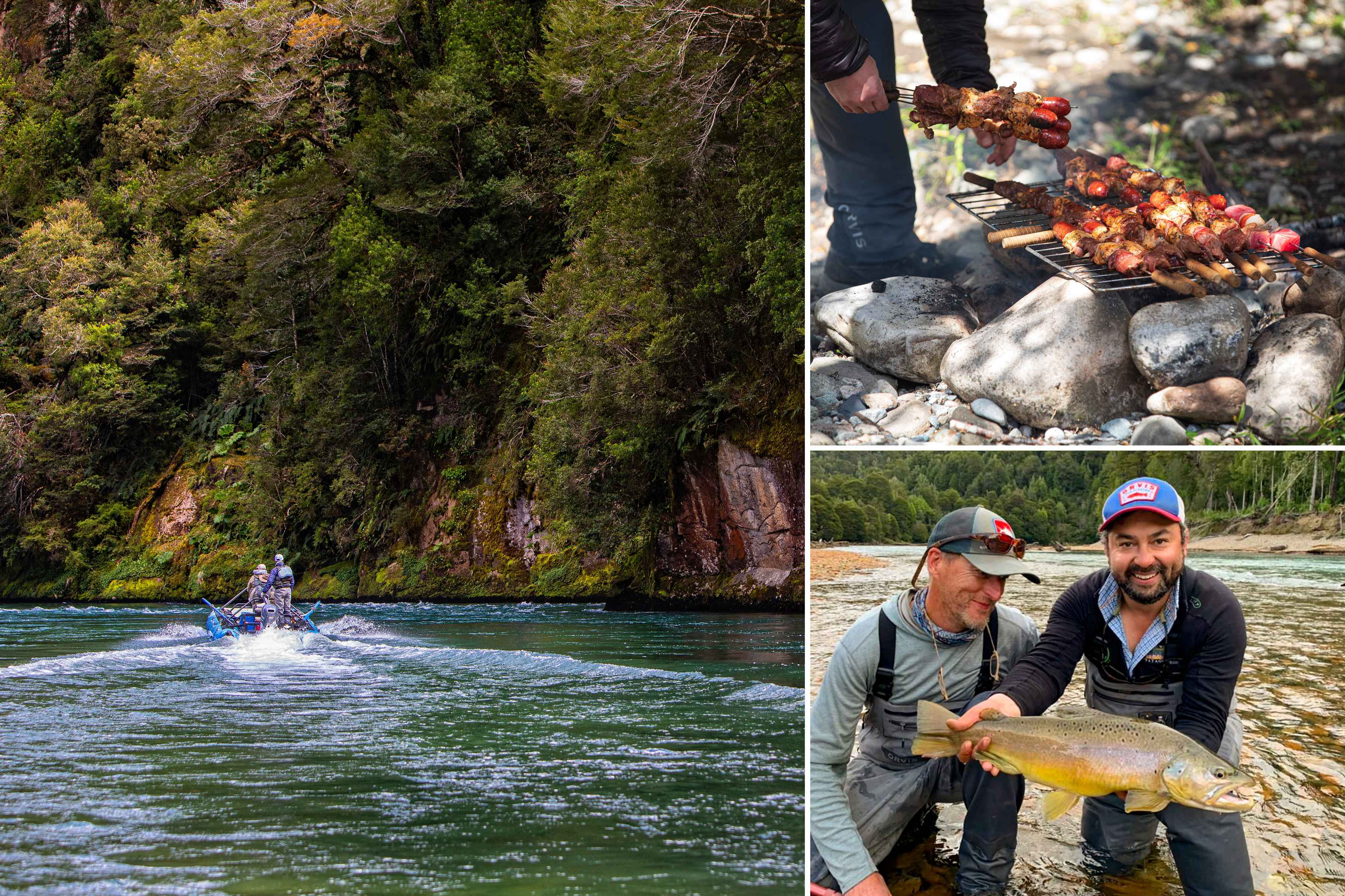 various images from the river of dreams basecamp
