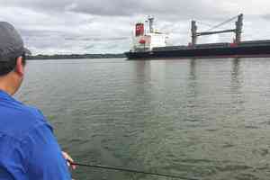 fishing panama canal - gatun lake
