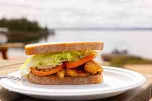 canada north woods fishing shore lunch