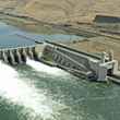 Lower Monumental Dam on the snake river