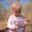 child holding mason jar aquarium