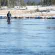 winter fly fishing | firehole river | yellowstone national park