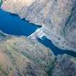 Hells Canyon dam on the Snake River