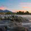 Sunset on the Yellowstone