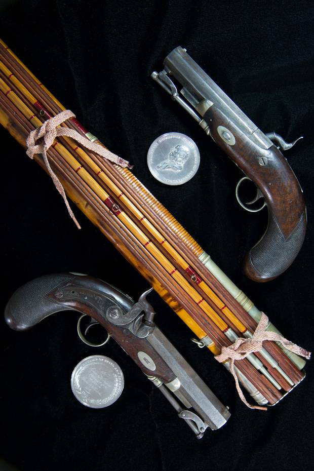 Krider packrod and pistols 