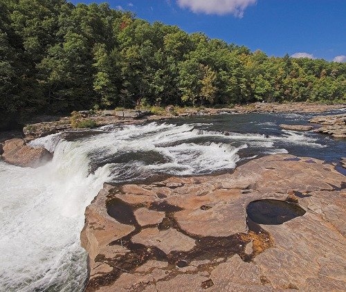 The Youghiogheny River ( Youghiogheny River -- Ohiopyle State Park